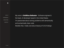 Tablet Screenshot of boldkhuu.com